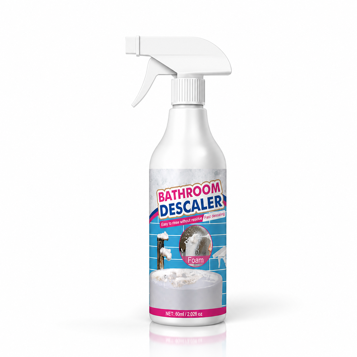 Selkura Stubborn Stains Bathroom Foam Cleaner (2PCS)